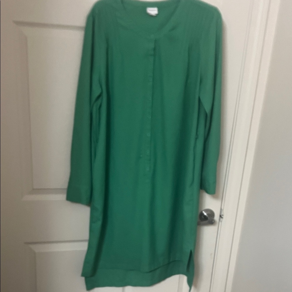 Merona Vibrant Green Blouse